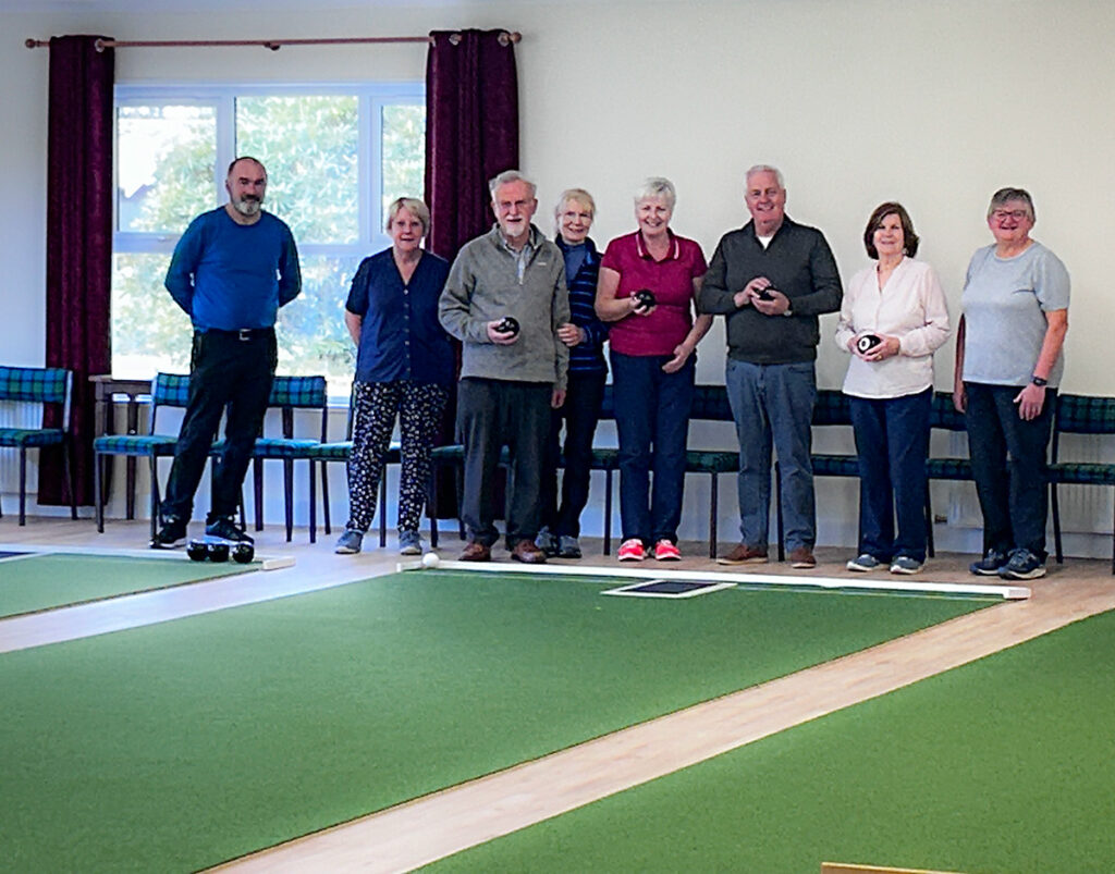 Carpet Bowls group